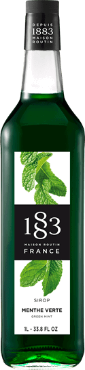 Produktbillede af 1883 Sirup Menthe Verte / Grønn Mint 1 Ltr på tilbud i premium kvalitet