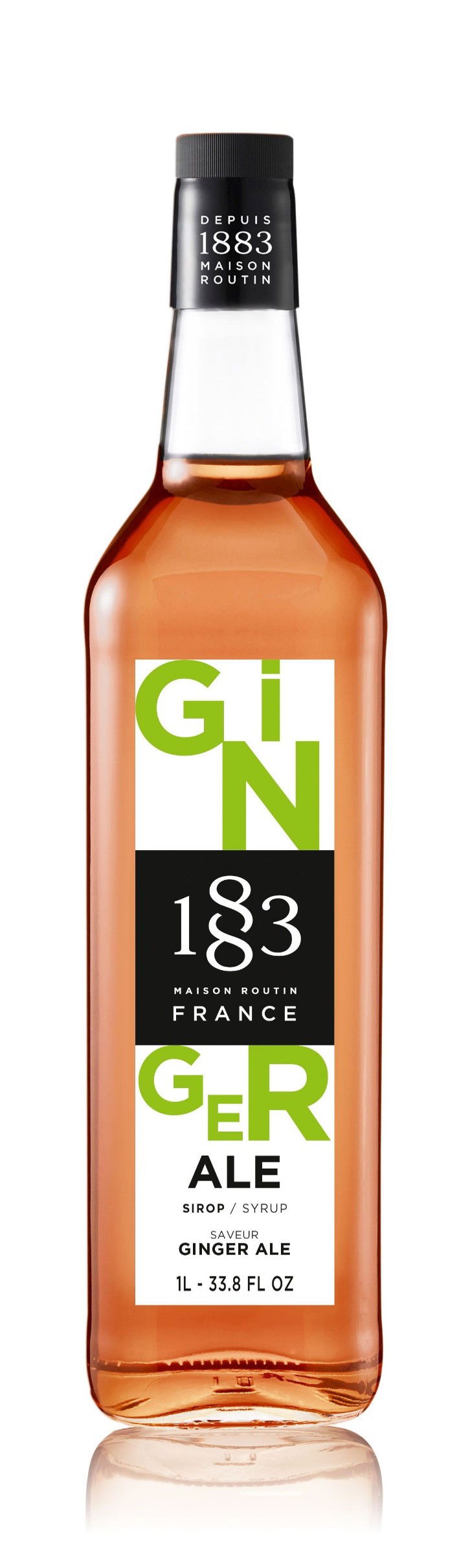 Produktbillede af 1883 Ingefær Ale Mixer Sirup 1 Ltr på tilbud – premium kvalitet og detaljer
