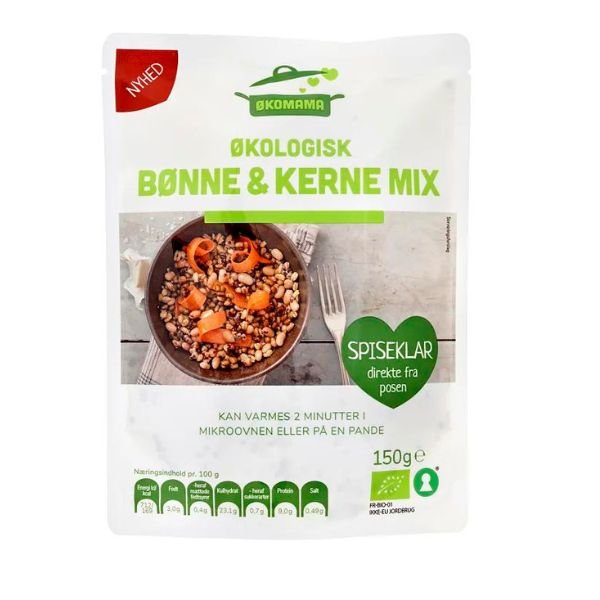 Økomama Bønne & Kerne Mix Rte 150g ✔ Kæmpe udvalg i Zelected ✔ Billig fragt og hurtig levering 2 - 5 hverdage - Varenummer: BAR-695948 / Ean: på lager - Udsalg på Delikatesser - Kolonial - Mel & kerner Spar op til 56% - Over 350 kendte brands på udsalg