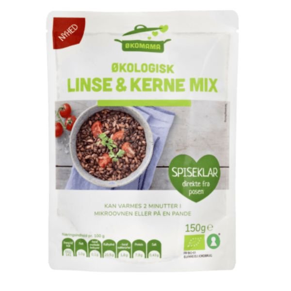 Økomama Lin& Kerne Mix Rte 150g ✔ Kæmpe udvalg i Zelected ✔ Billig fragt og hurtig levering 2 - 5 hverdage - Varenummer: BAR-695949 / Ean: på lager - Udsalg på Delikatesser - Kolonial - Mel & kerner Spar op til 55% - Over 350 kendte brands på udsalg