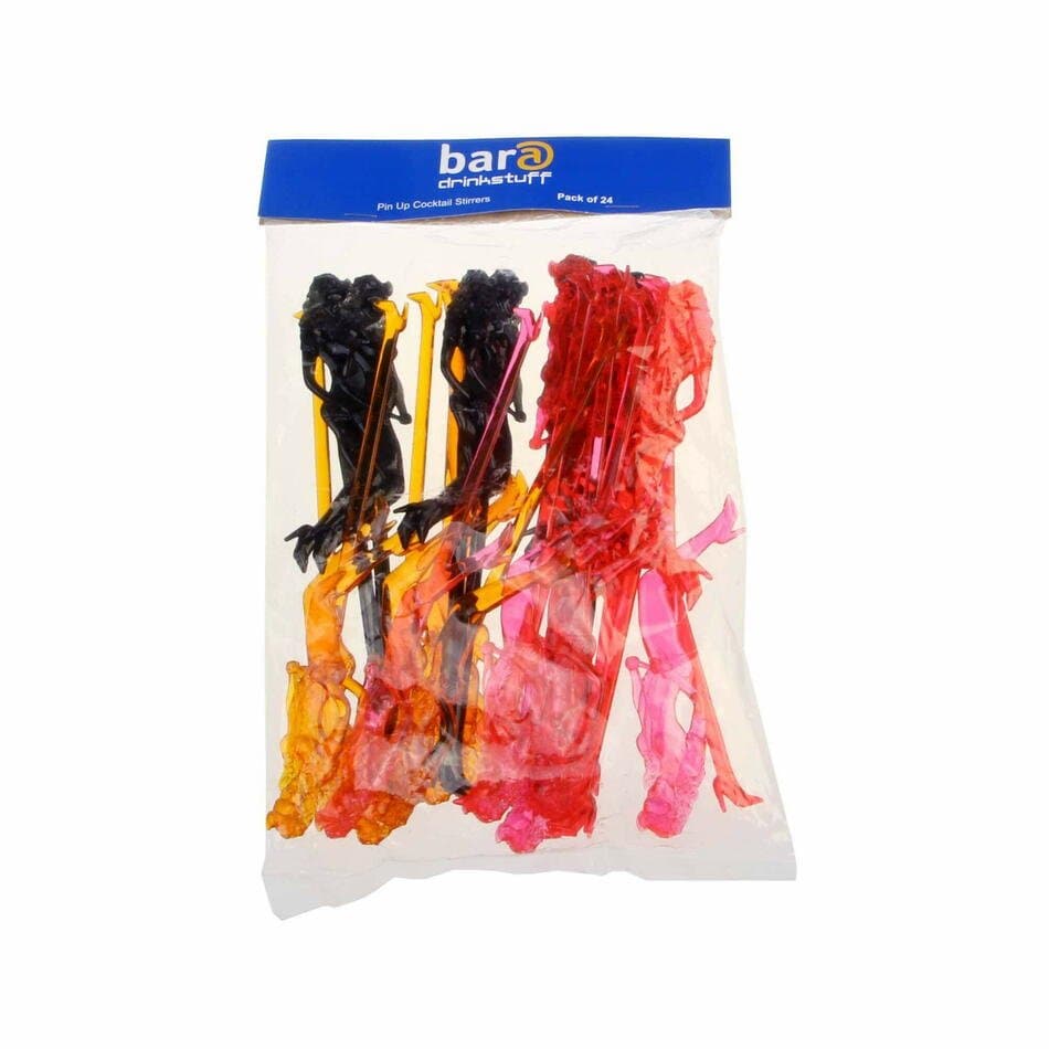 Pin Up Cocktail Rørepinde 24 Stk. ❤ Kæmpe udvalg i BARLIFE ❤ Billig fragt og hurtig levering 2 - 5 hverdage - Varenummer: BAR-13704 / Ean: '5055736961489 på lager - Udsalg på Barudstyr Cocktailtilbehør Drinkspynt Spar op til 59% - Over 400 kendte brands på udsalg