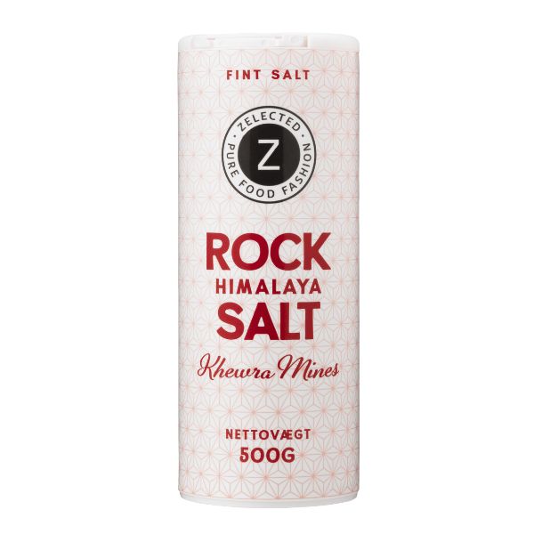 Produktbillede af Z Rock Himalaya Salt 500g på tilbud i premium kvalitet