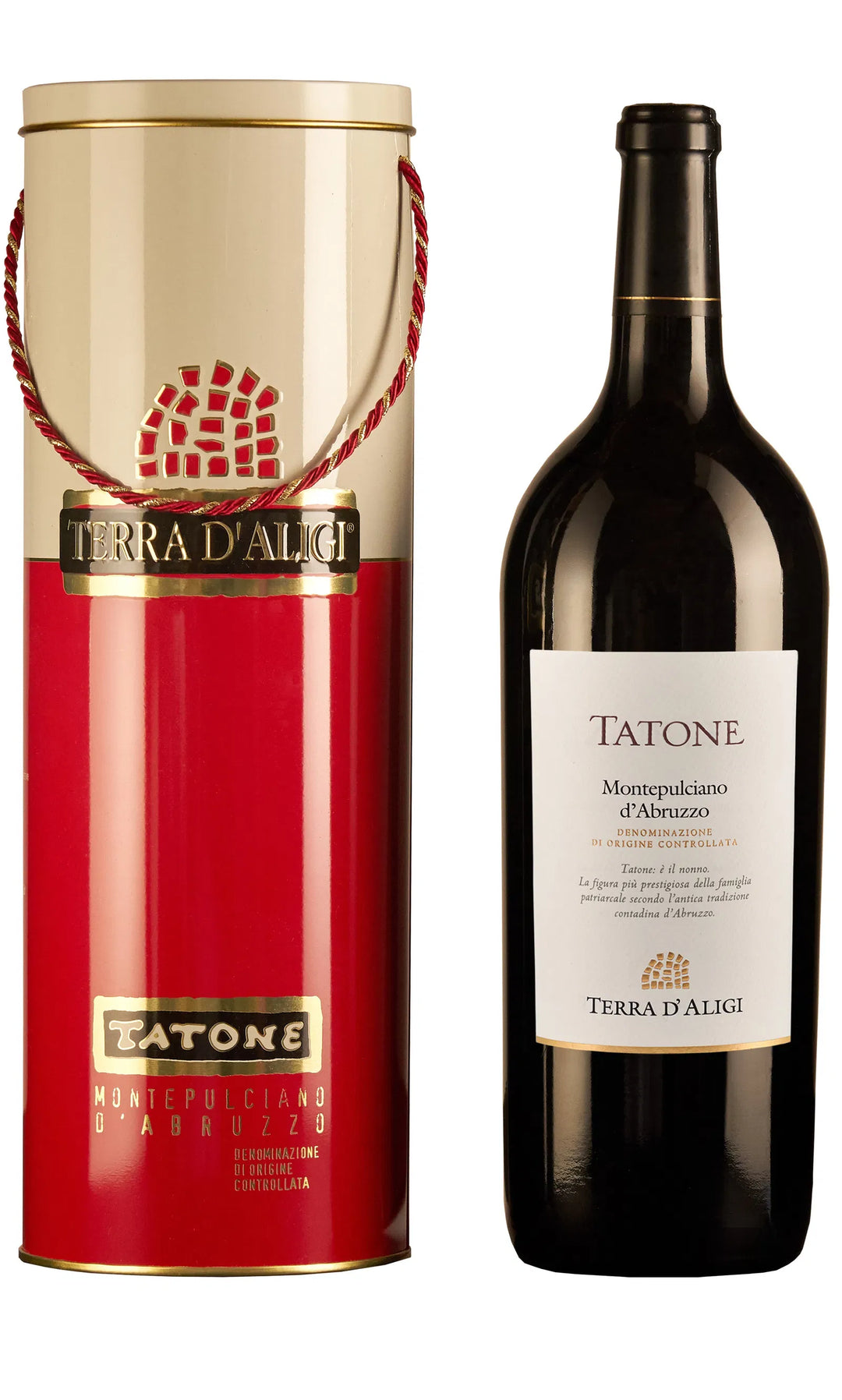 Tatone Montepulciano d Abruzzo Doc 2019 1,5 L Stålrør Terra d Aligi