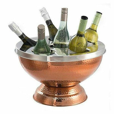 Kobber Champagnekøler Til 6 Flasker ❤ Kæmpe udvalg i BARLIFE ❤ Billig fragt og hurtig levering 2 - 5 hverdage - Varenummer: BAR-9247 / Ean: '5060021849861 på lager - Udsalg på Barudstyr Køl Champagnekølere Spar op til 53% - Over 785 kendte brands på udsalg