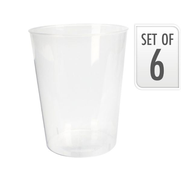 Produktbillede af Plastglas 500ml Pp Sæt 6 Stk på tilbud – premium kvalitet og detaljer