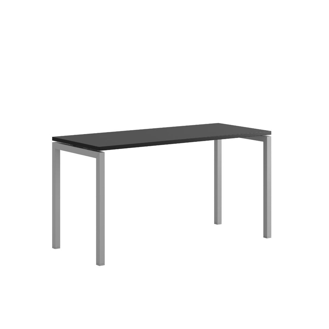 Produktbillede af Luna U Bord 140x60cm Sort-grå på tilbud