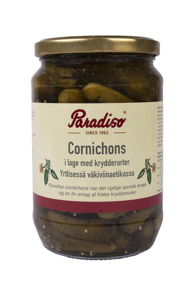 Cornichons Gl (670 G) ❤ Stort online udvalg i PARADISO ❤ Billig fragt og hurtig levering 2 - 5 hverdage - Varenummer: BAR-725119 / Ean: '5714746792215 på lager - Udsalg på Delikatesser | Tapas | Grønt på glas Spar op til 62% - Over 434 design brands på udsalg