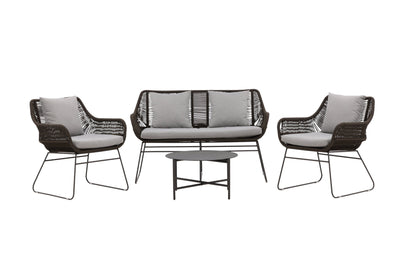 Venture Home - Davao Loungesæt - Mørkegrå ❤ Kæmpe udvalg i Venture Home ❤ Billig fragt og hurtig levering 2 - 5 hverdage - Varenummer: BGH-47935017386314 / Ean: '7340220811875 på lager - Udsalg på Alle produkter (Lagerbeholdning er større end 1) Spar op til 65% - Over 1312 kendte brands på udsalg