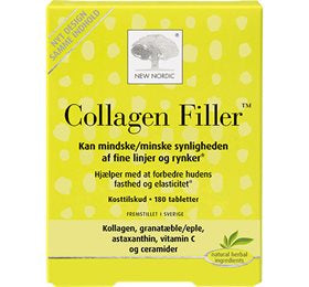 Produktbillede af New Nordic Skin Care Collagen Filler 180 tabl. på tilbud