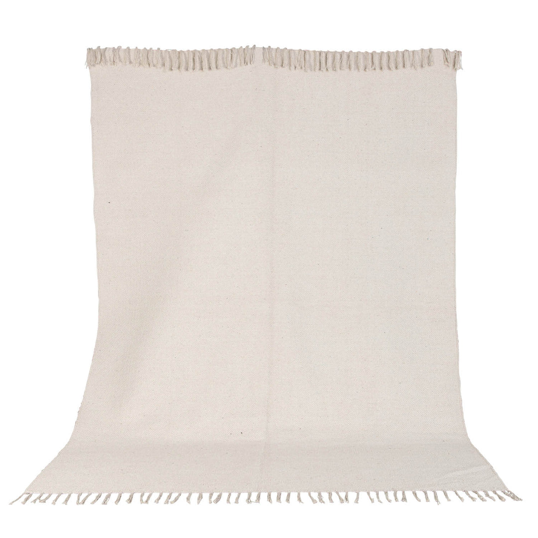 VENTURE DESIGN Panipat gulvtæppe beige bomuld 200x300