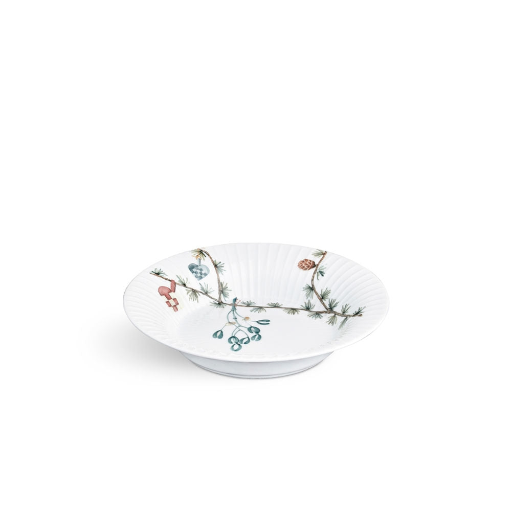Produktbillede af Kähler Hammershøi Christmas Juletallerken Dyb 21cm i premium kvalitet