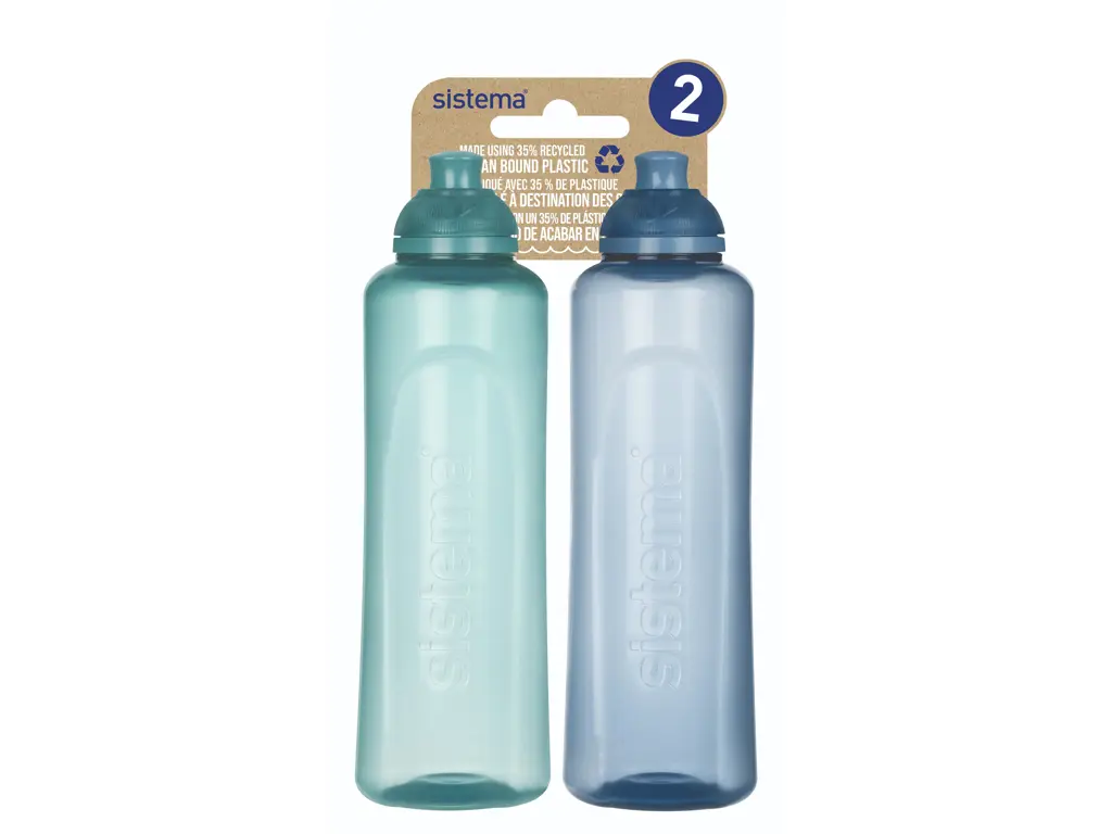 Produktbillede af Sistema Swift Squeeze Bottle 2 pack 480ml OBPP i premium kvalitet