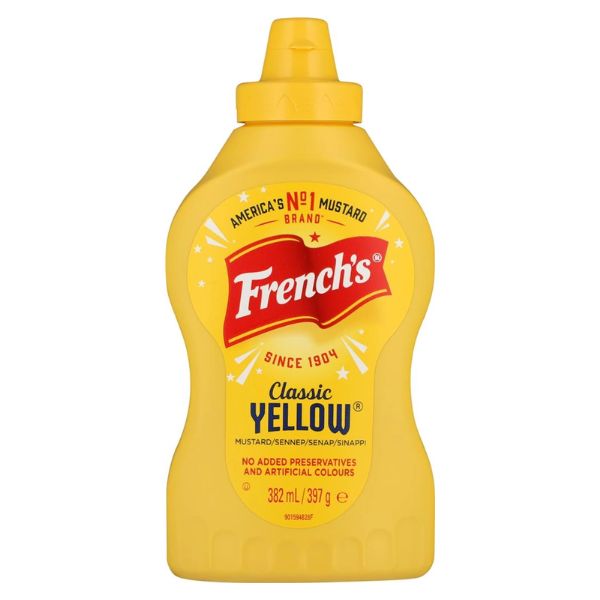 Produktbillede af Fransk s Gul Sennep 397g på tilbud i brug