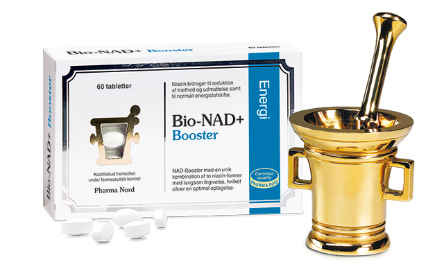 Detaljeret produktbillede af Pharma Nord Bio-NAD+ Booster 60 tabl. på tilbud
