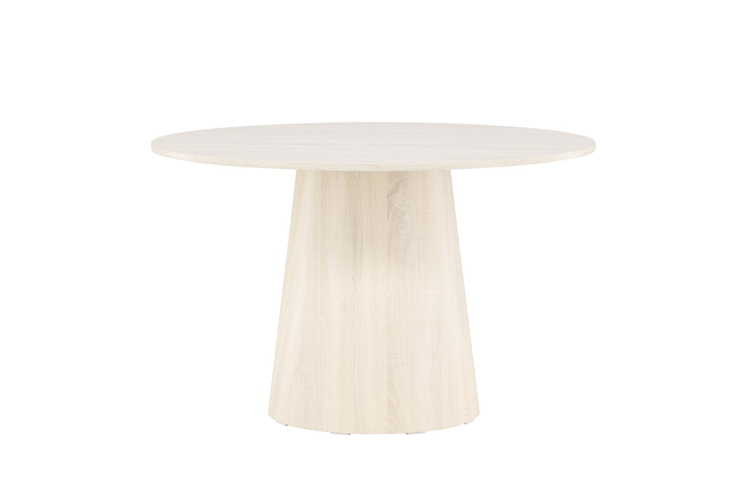 VENTURE DESIGN Lanzo spisebord rund hvidvasket MDF Ø120