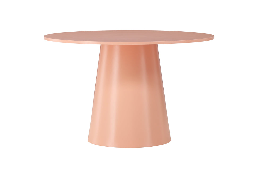 VENTURE DESIGN Lanzo spisebord rund fersken MDF Ø120