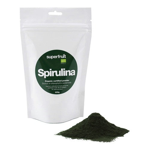 Produktbillede af SuperFruit Spirulina Ø 200 g. på tilbud
