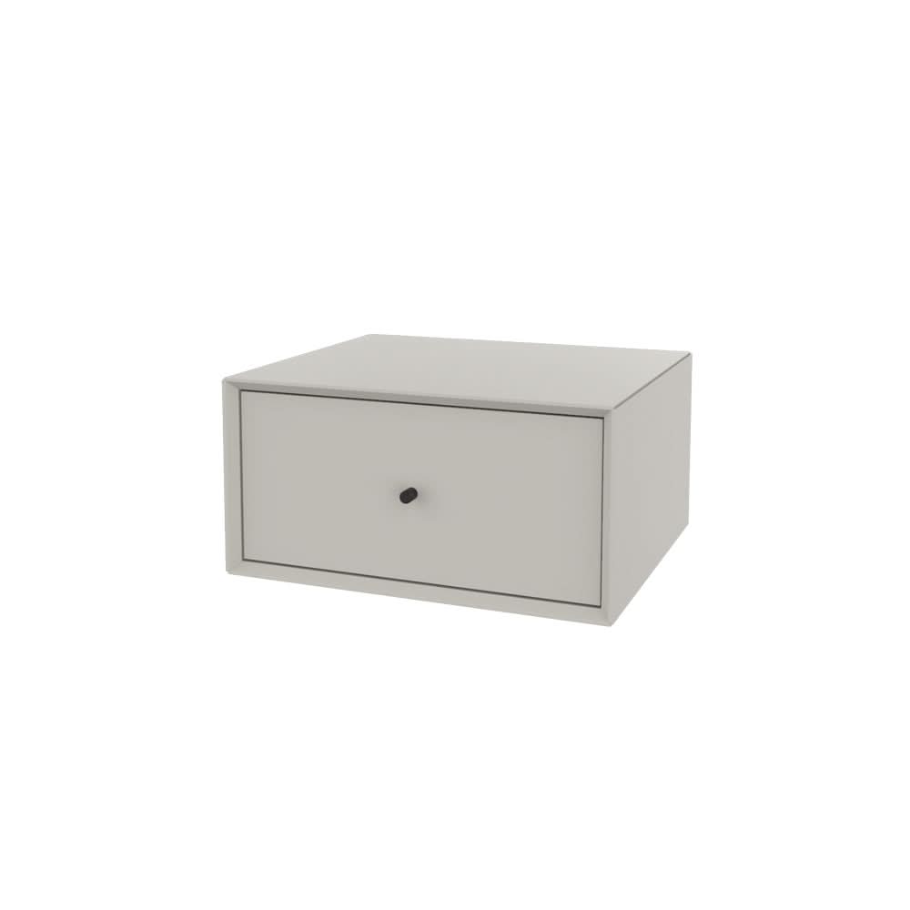 The Box 19 Varmgrå med 1 skuffe ✔ Kæmpe udvalg i  Storage And Shelves ✔ Billig fragt og hurtig levering 2 - 5 hverdage - Varenummer: STSH-227615 / Ean:  på lager - Udsalg på The Box Special Udgave Spar op til 67% - Over 1312 kendte brands på udsalg