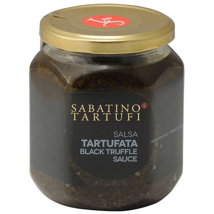 Produktbillede af Trøffelsauce Sort 500 g på tilbud i brug