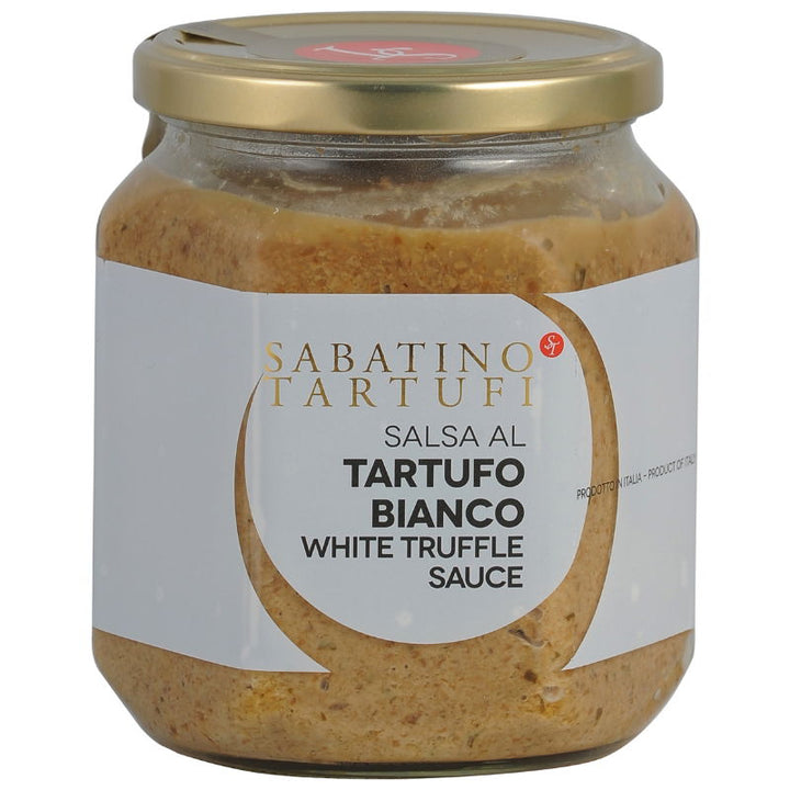 Produktbillede af Trøffelsauce Hvid 500 g på tilbud i brug