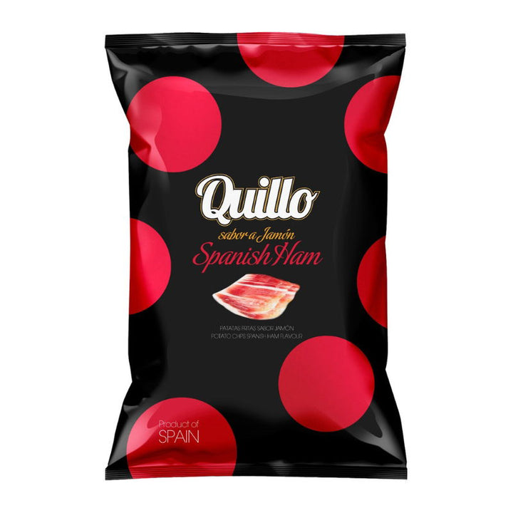 Produktbillede af Quillo Serrano Chips 45g på tilbud i premium kvalitet
