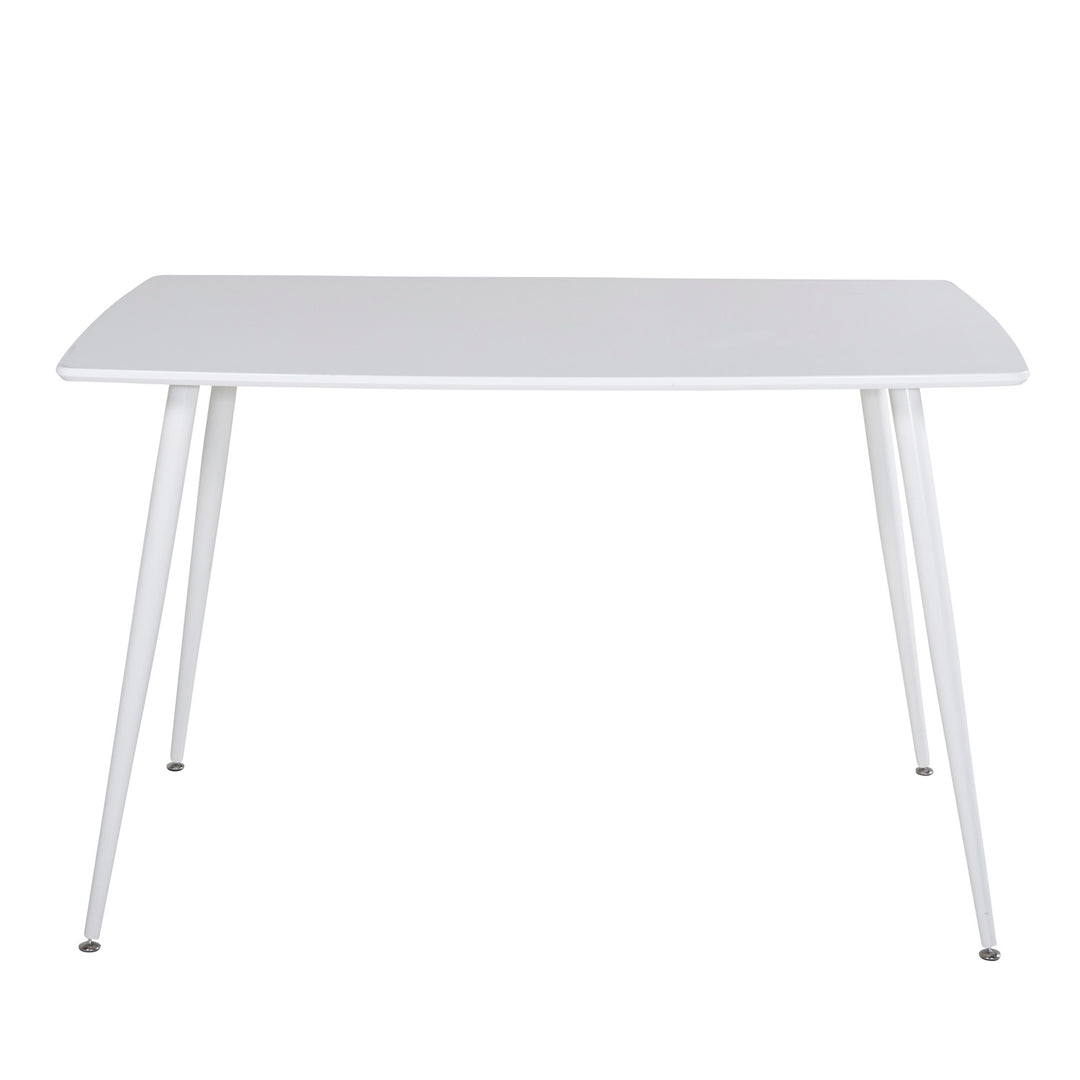 VENTURE DESIGN Polar spisebord hvid MDF og hvid metal 120x80