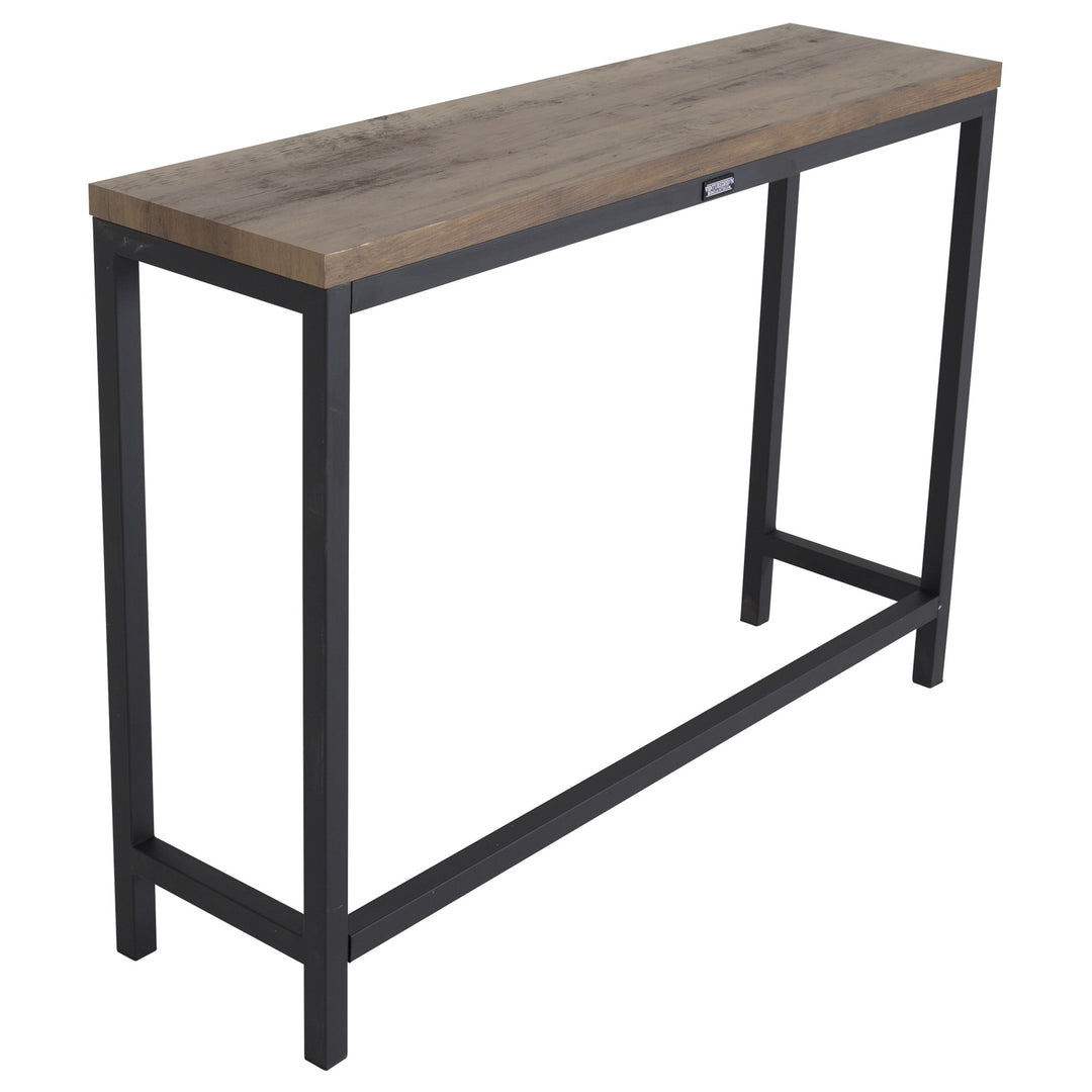 Produktbillede af VENTURE DESIGN Rise sidebord brun MDF og metal 110x30 i premium kvalitet