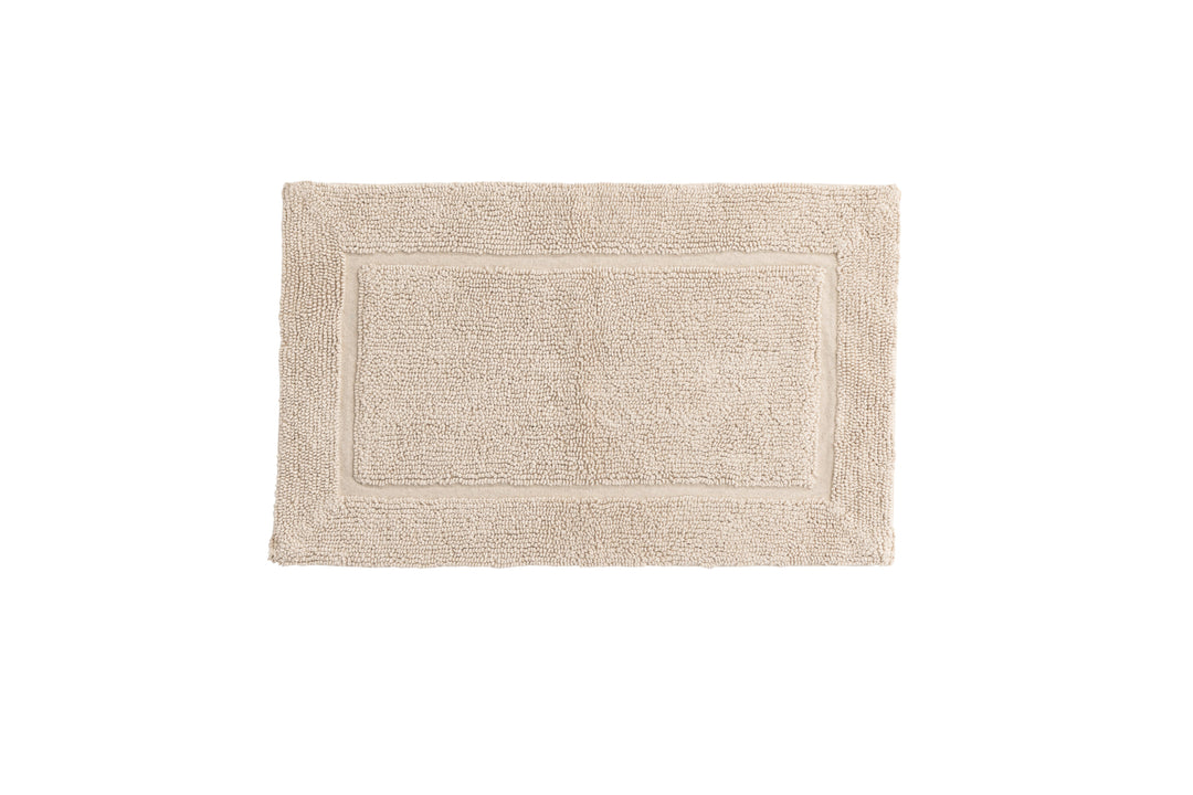 VENTURE DESIGN William frotté bademåtte rektangulær beige bomuld 60x90