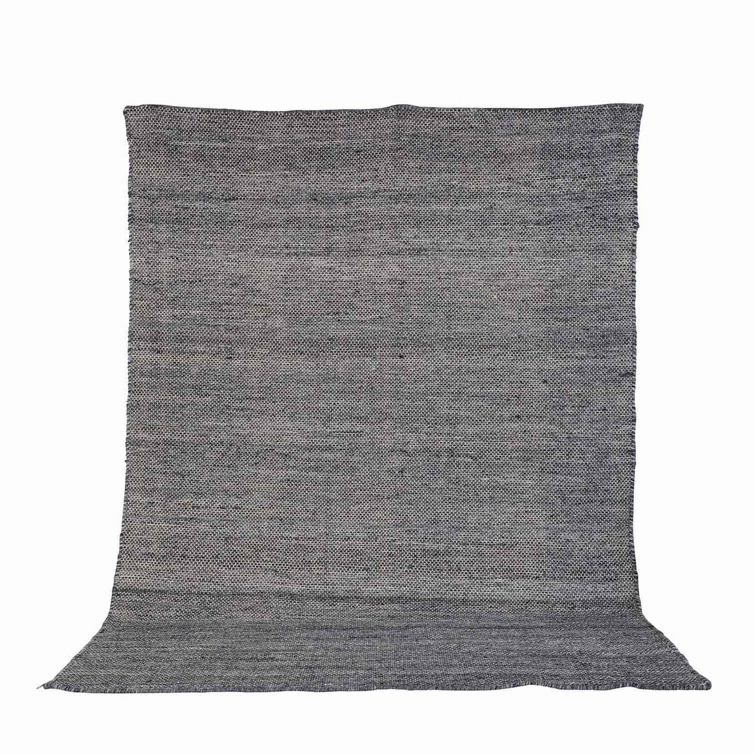 VENTURE DESIGN Devi gulvtæppe grafitgrå polyester og bomuld 170x240