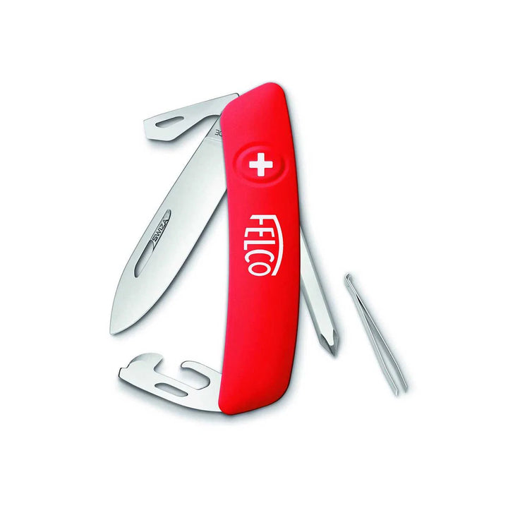 Felco 504 lommekniv med 9 funktioner (foldekniv)