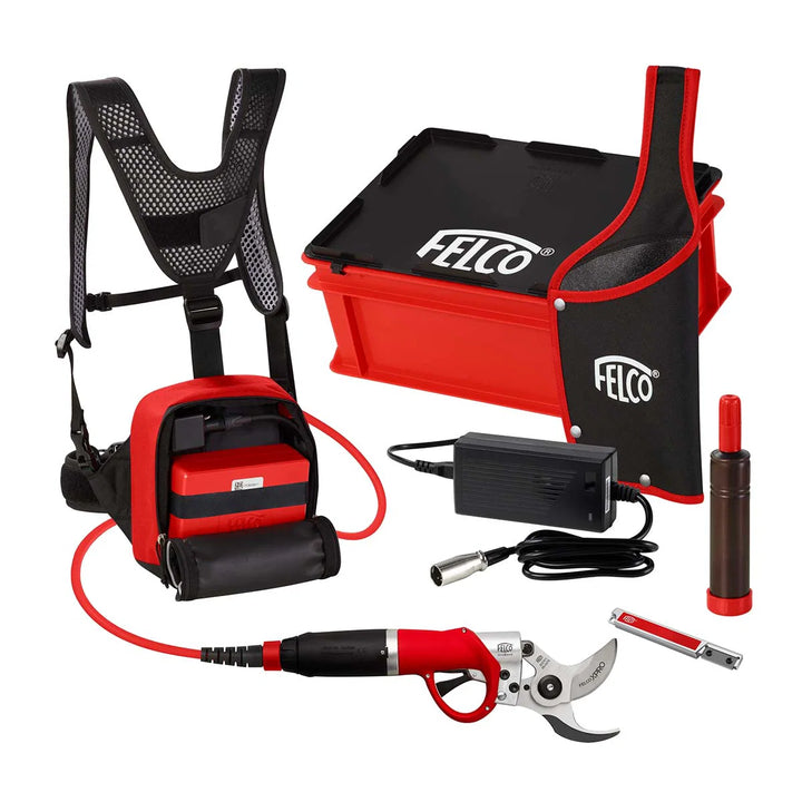 Felco 822+ elektrisk beskæresaks komplet sæt