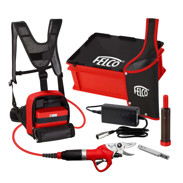 Felco 802+ elektrisk beskæresaks komplet sæt