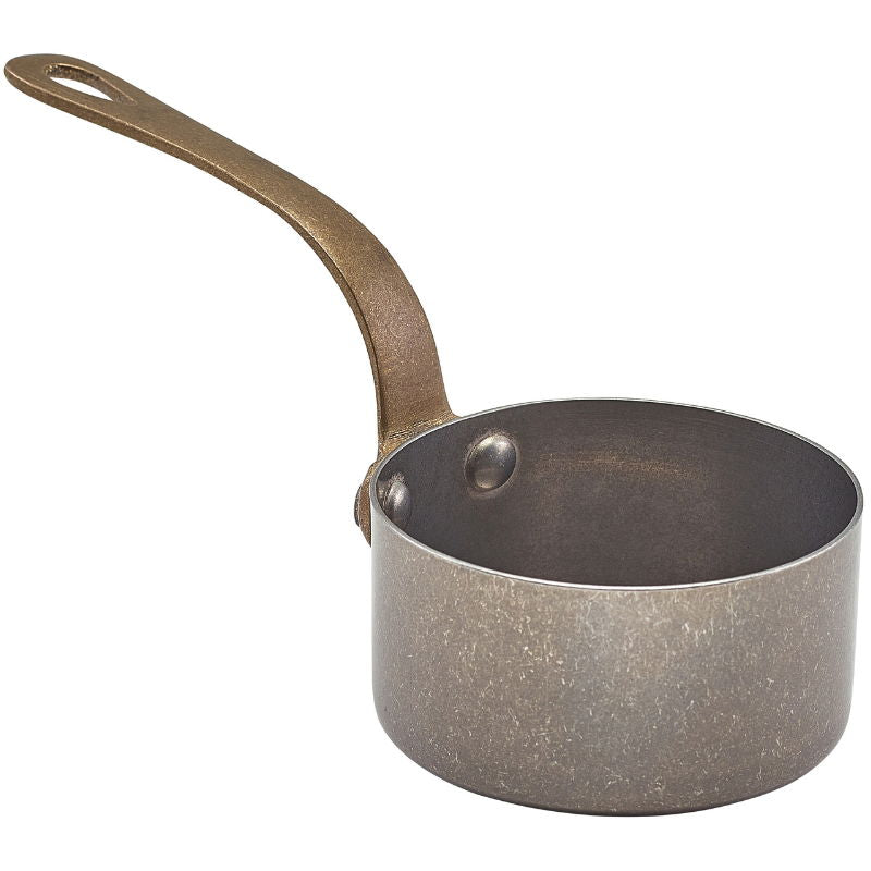 Produktbillede af Mini Gryde 14 Cl Antik Stål Genware på tilbud i premium kvalitet