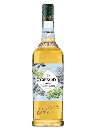 Giffard Syrup Elderflower / Hyldeblomst 1 Ltr