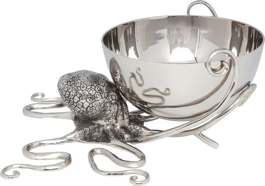 KARE DESIGN Octopus vinkøler sølv aluminium Ø45
