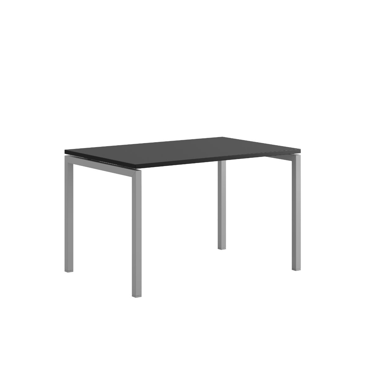 Produktbillede af Luna U Bord 120x80cm Sort-grå på tilbud
