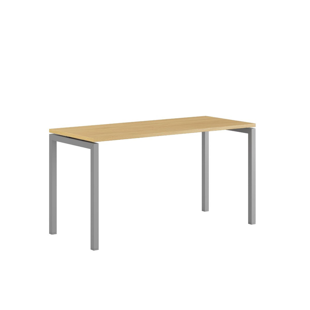 Produktbillede af Luna U Bord 140x60cm Eg-grå på tilbud