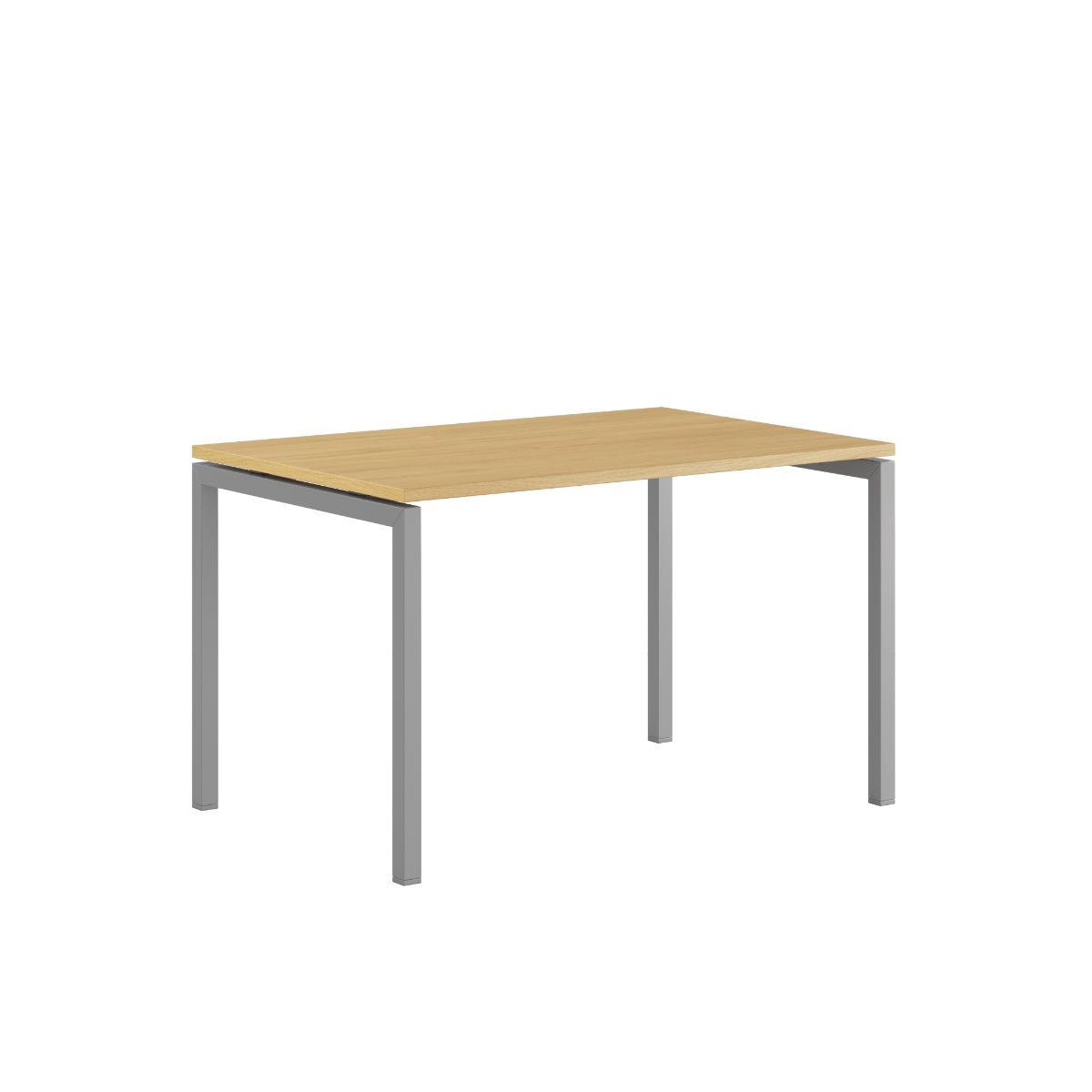 Produktbillede af Luna U Bord 120x80cm Eg-grå på tilbud