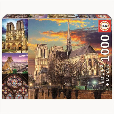 Educa Puslespil 1000 Notre Dame Collage ❤ Stort online udvalg i Educa Puzzle ❤ Billig fragt og hurtig levering 2 - 5 hverdage ❤ Varenummer: BGH-42159470838012 / Ean: '8412668184565 på lager - Udsalg på Alle produkter Spar op til 54% - Over 785 kendte brands på udsalg