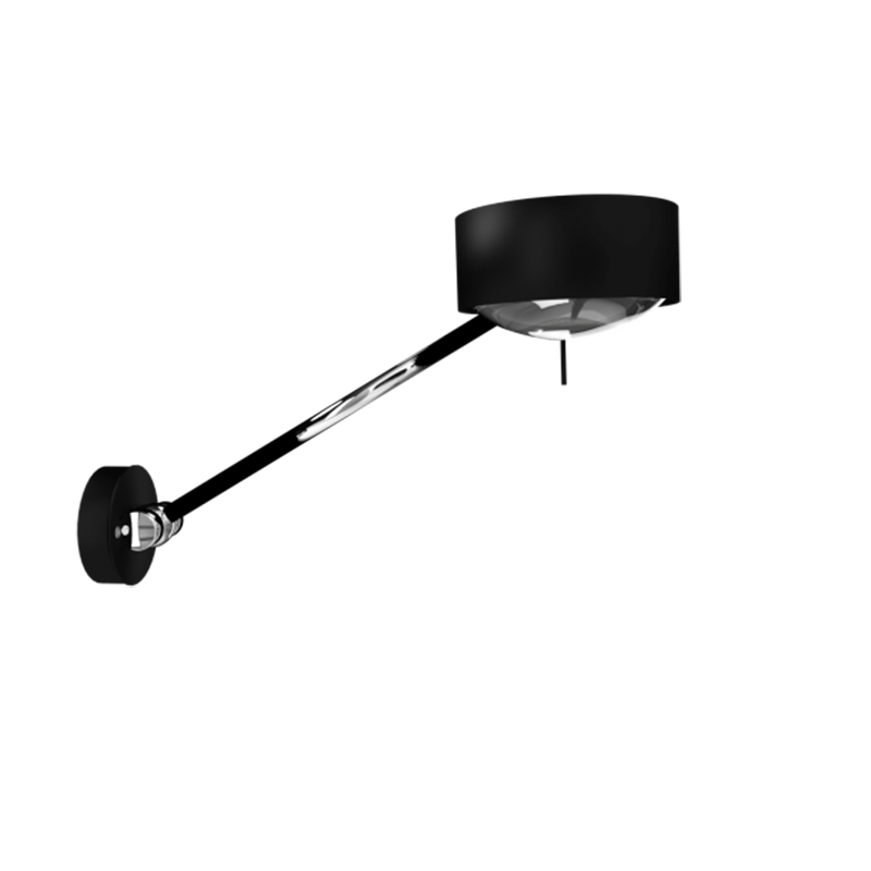 Produktbillede af Puk Maxx Wing Single LED Væglampe Sort Så længe lager haves Top Light i premium kvalitet