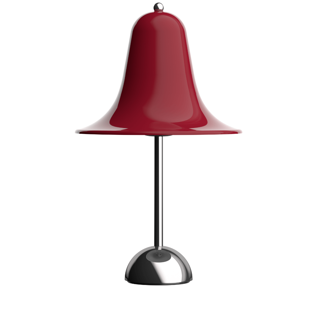 Produktbillede af Pantop Bordlampe Ø23 Cherry Red Verpan i premium kvalitet