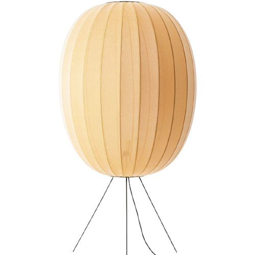 Knit-Wit 65 High Oval Gulvlampe Medium Sunrise Made by Hand