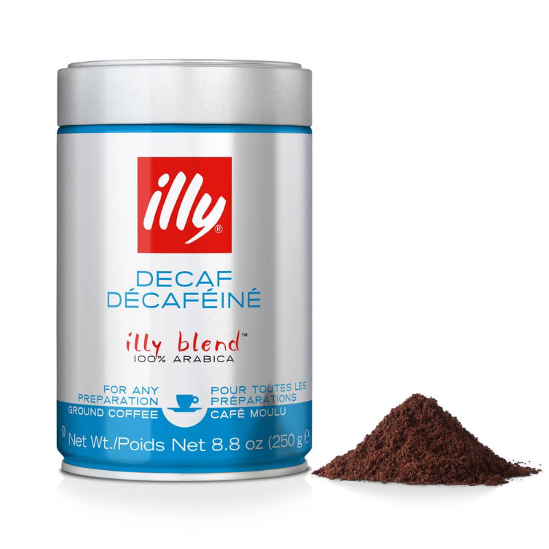 Produktbillede af Illy Decaf / Koffeinfri Kaffebønner 250g på tilbud – premium kvalitet og detaljer