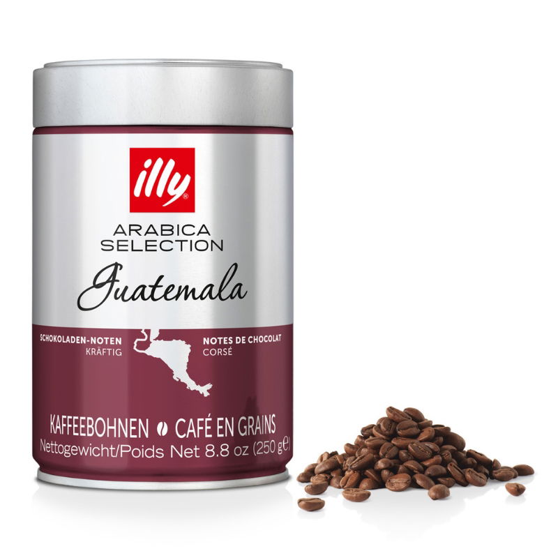 Produktbillede af Illy Guetamala Kaffebønner 250g på tilbud – premium kvalitet og detaljer