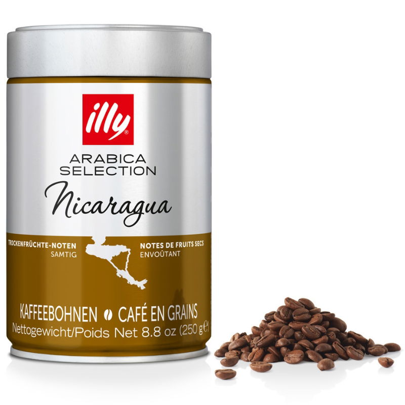 Produktbillede af Illy Nicaragua Kaffebønner 250g på tilbud – premium kvalitet og detaljer