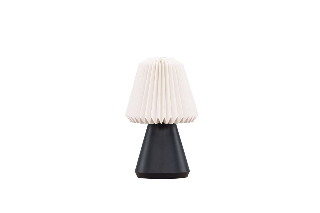 VENTURE DESIGN Fjällen bordlampe hvid papir og sort stål