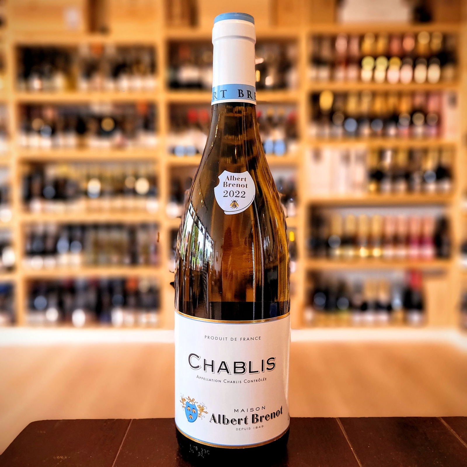 Produktbillede af Albert Brenot Chablis 2022 på tilbud – premium kvalitet og detaljer