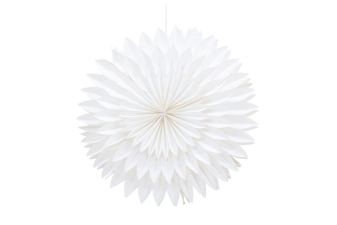 VENTURE DESIGN Storlien loftlampe hvid papir 80cm