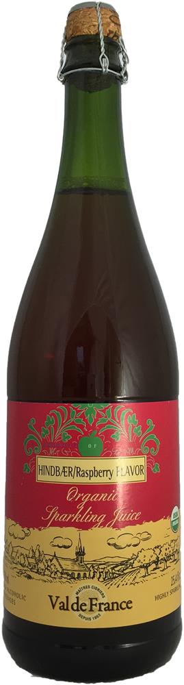 Produktbillede af Alkoholfri Cider Med Hindbærsmag Øko Val De France på tilbud i høj kvalitet