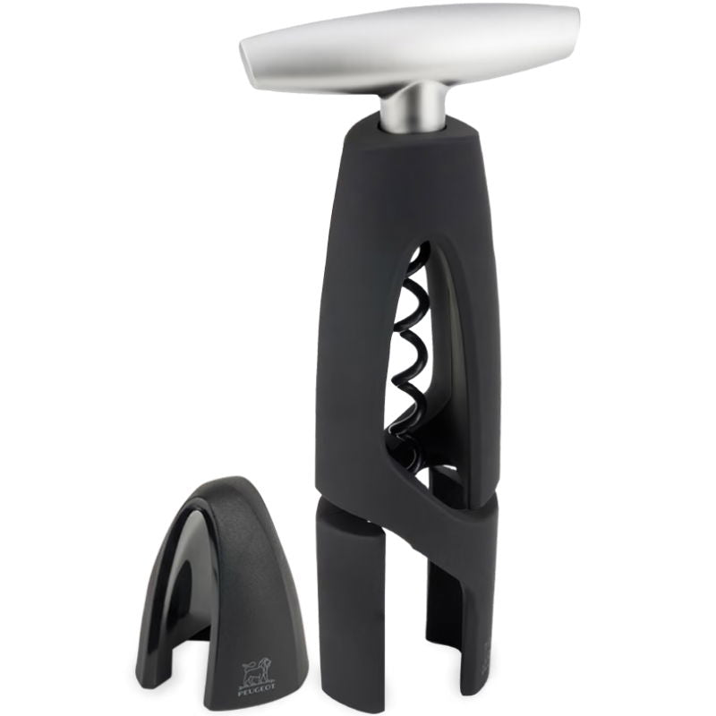 Produktbillede af Peugeot Alter Proptrækker Med Folieskærer Sort på tilbud i premium kvalitet